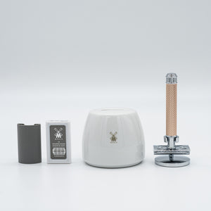 Rasierhobel Set Traditional Roségold MÜHLE günstig kaufen