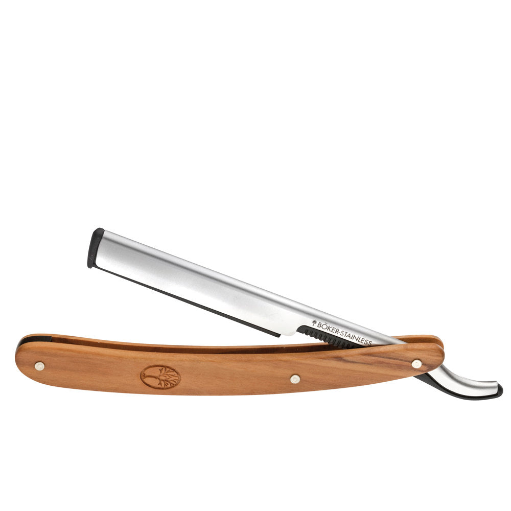 Böker Rasiermesser Barberette Olive - Shavette günstig kaufen