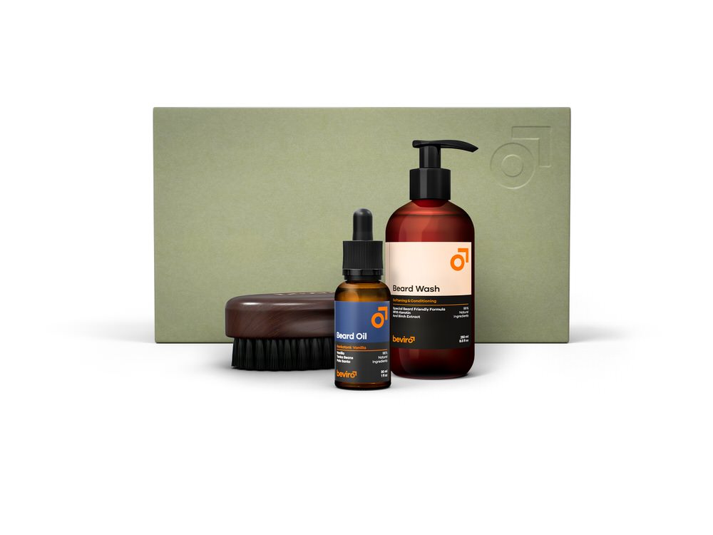 beviro Bart Pflege Set - Honkatonk Vanilla