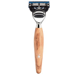 MÜHLE Nassrasierer Kosmo - Gillette® Fusion™ - Olivenholz