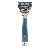 MÜHLE Nassrasierer RYTMO - Gillette® Fusion™ - Edelharz Petrol