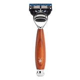 MÜHLE Nassrasierer Vivo - Gillette® Fusion™ - Pflaumenholz