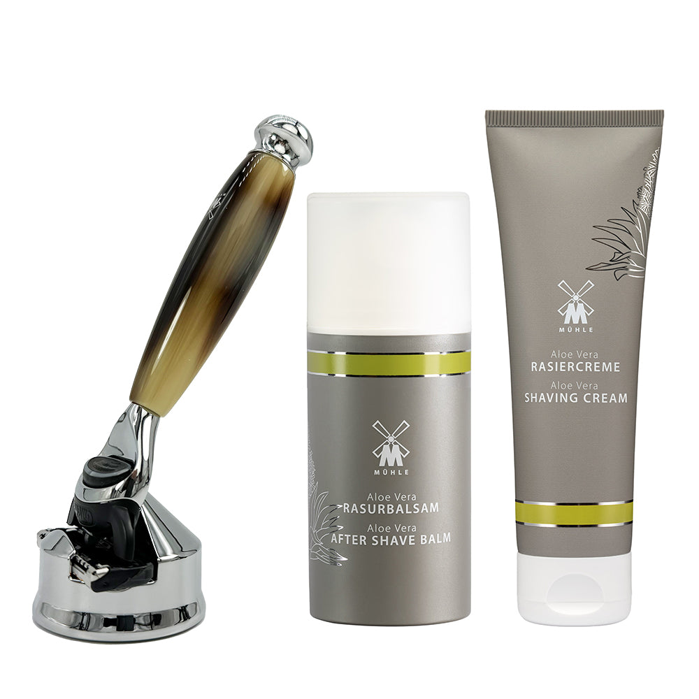 MÜHLE Nassrasierer Vivo Gillette® Fusion™ Hornbraun-Edelharz jetzt bestellen