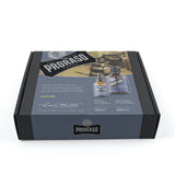  Das Proraso Bartpflege-Set "Azur Lime" in seiner stilvollen Verpackung enthält Bartöl und Bartshampoo für eine umfassende und erfrischende Bartpflege. Ideal als Geschenk oder zur täglichen Nutzung, sorgt dieses Set für weiches und gepflegtes Barthaar mit einem angenehmen Duft.