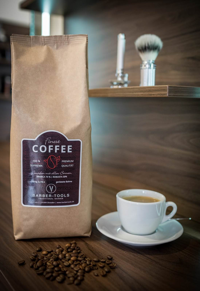 Kaffeegenuss von Barber Tools 