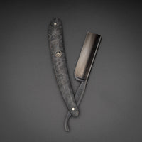 Böker Rasiermesser Black Amboina mit 6/8“ Klingenbreite, Klinge aus Kohlenstoffstahl