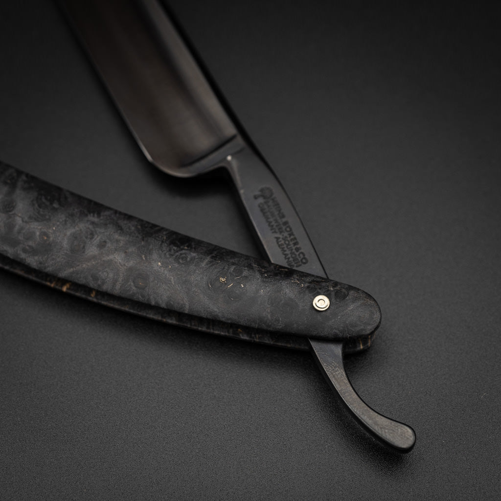 schwarzes Rasiermesser