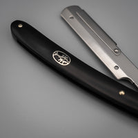 Böker Barberette Black - Wechselklingen Rasiermesser - geöffnet 