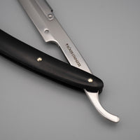 Böker Barberette Black - Wechselklingen Rasiermesser - Detailaufnahme 