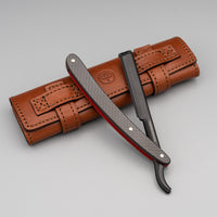 Böker Barberette Black & Red, Rasiermesser mit Wechselklinge mit optional erhältlichem Etui