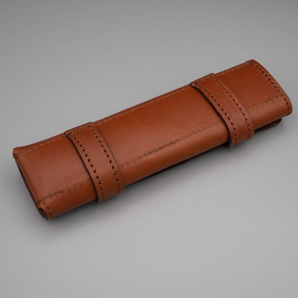 Hinteransicht BOEKER Accessoires Böker Rolletui für Rasiermesser - Echtleder