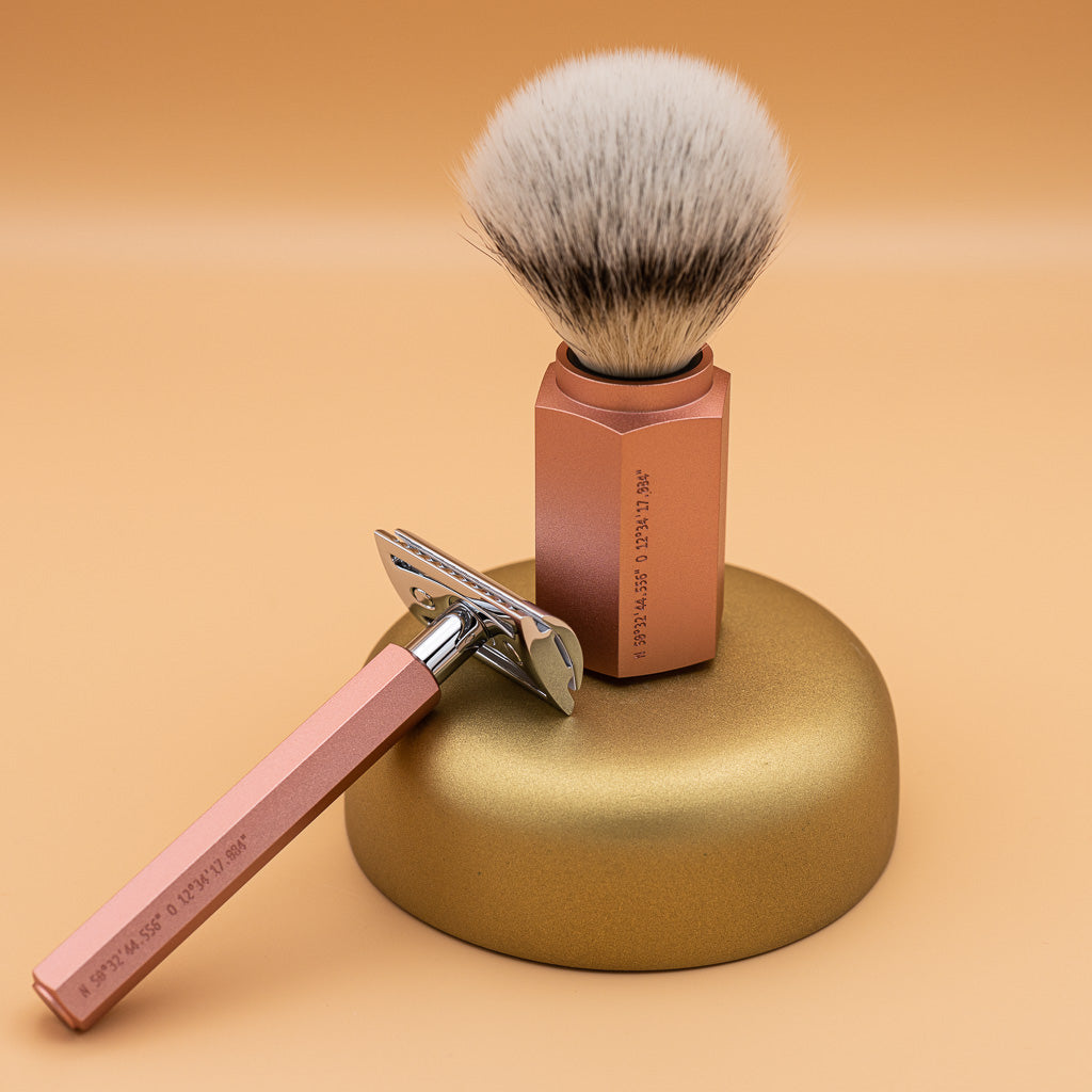 MÜHLE Hexagon Sunrise Rasierset 