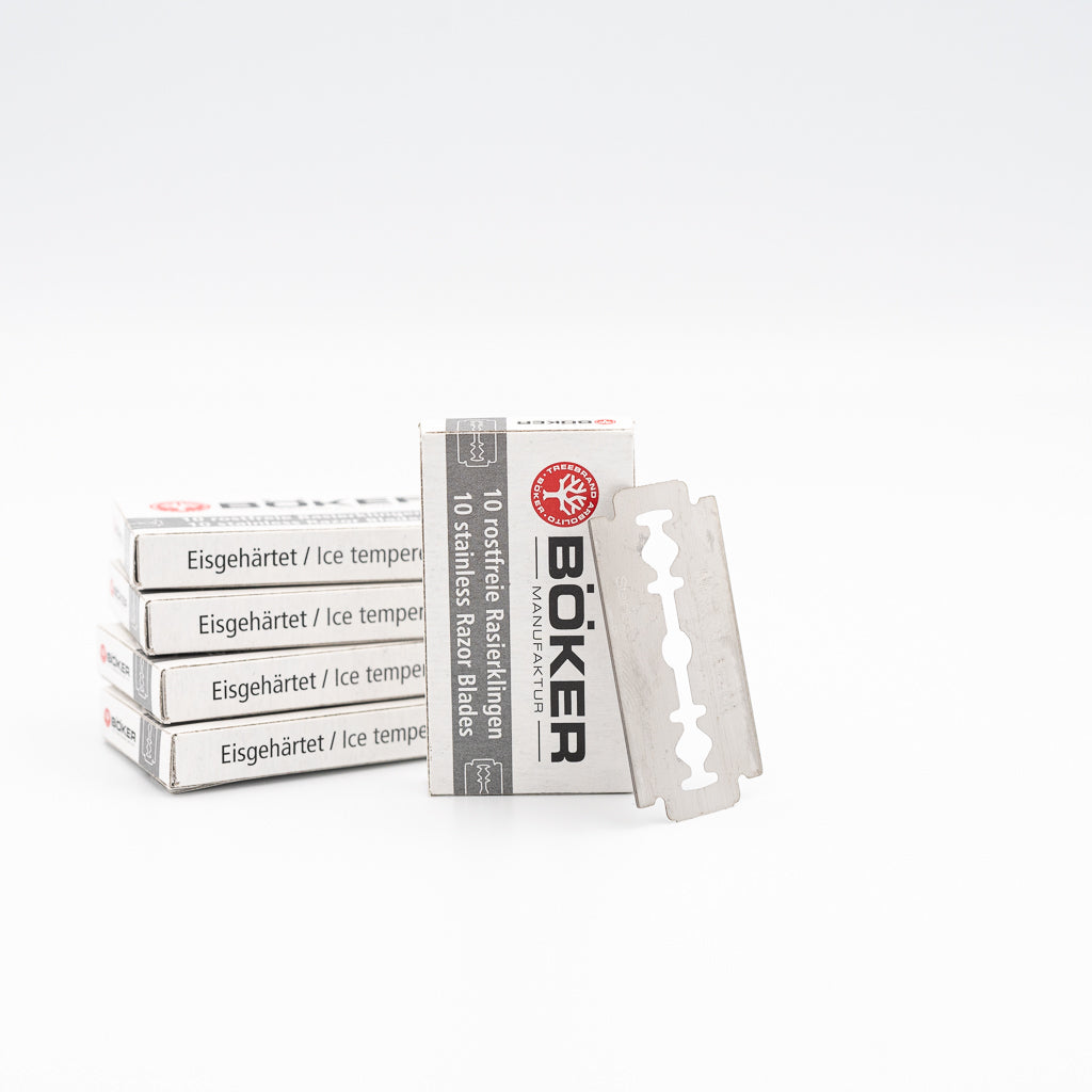 Böker Rasierklingen 50 Stück - Double Edge Rasierklingen