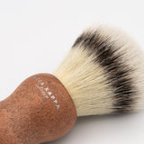 Acca Kappa Rasierpinsel mit Synthetic Fibers - Natural Style Braun