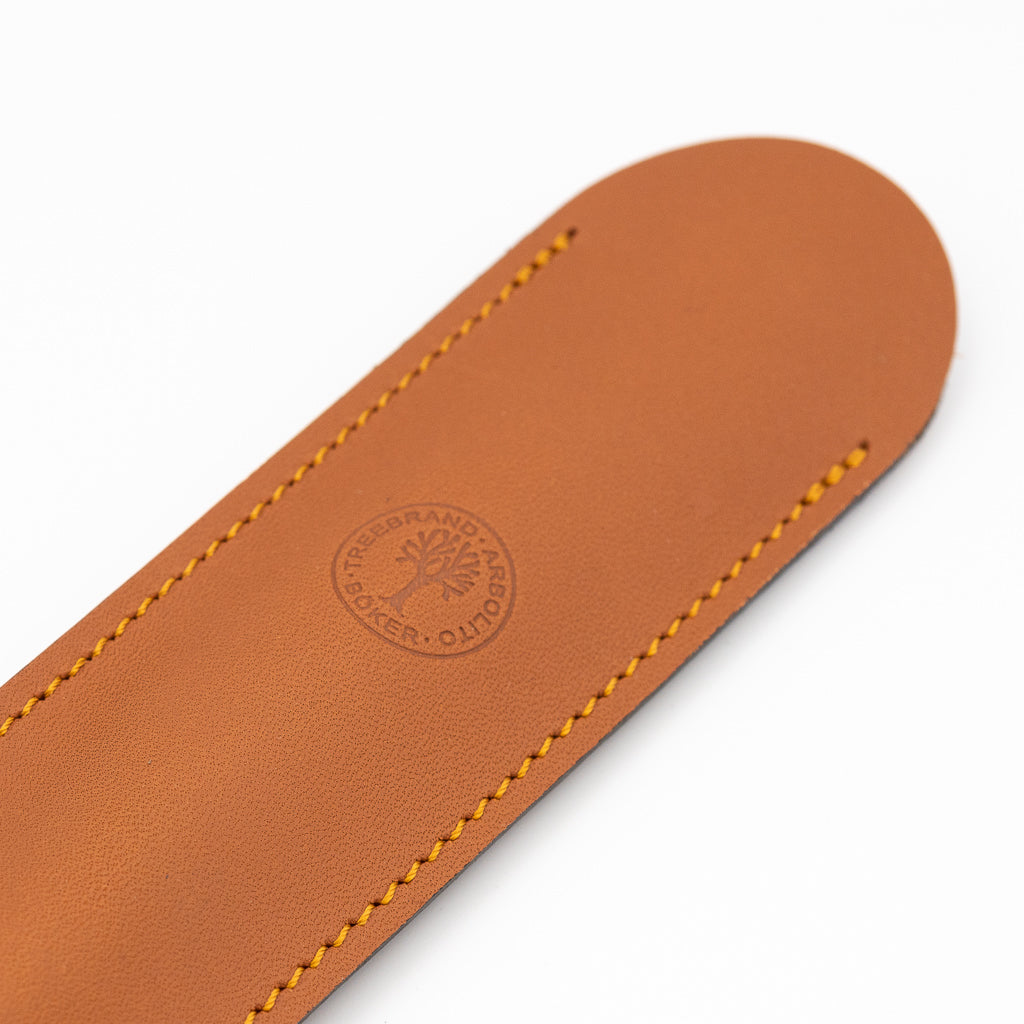 Böker Rasiermesser Etui für die Reise - braunes Ziegenleder