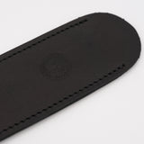 Schwarzes Rasiermesser Etui von Böker mit Böker Logo