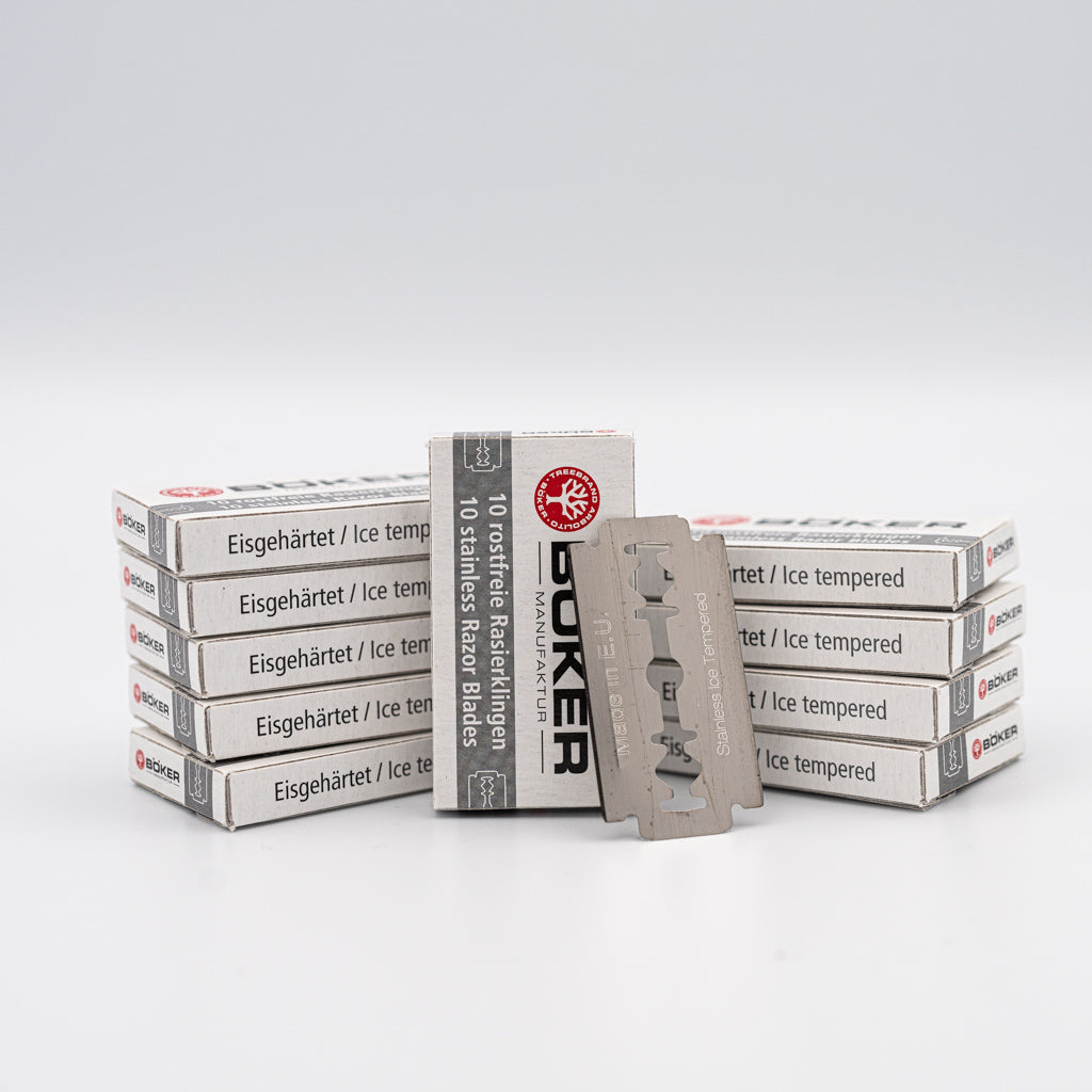 Böker Rasierklingen 100 Stück - Double Edge Rasierklingen