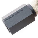 MÜHLE Hexagon Graphite Pinselgriff