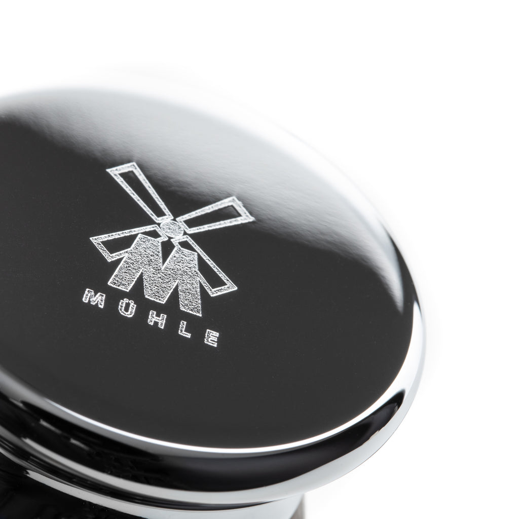 MÜHLE Sophist Rasierpinsel aus Porzellan mit Lasergravur