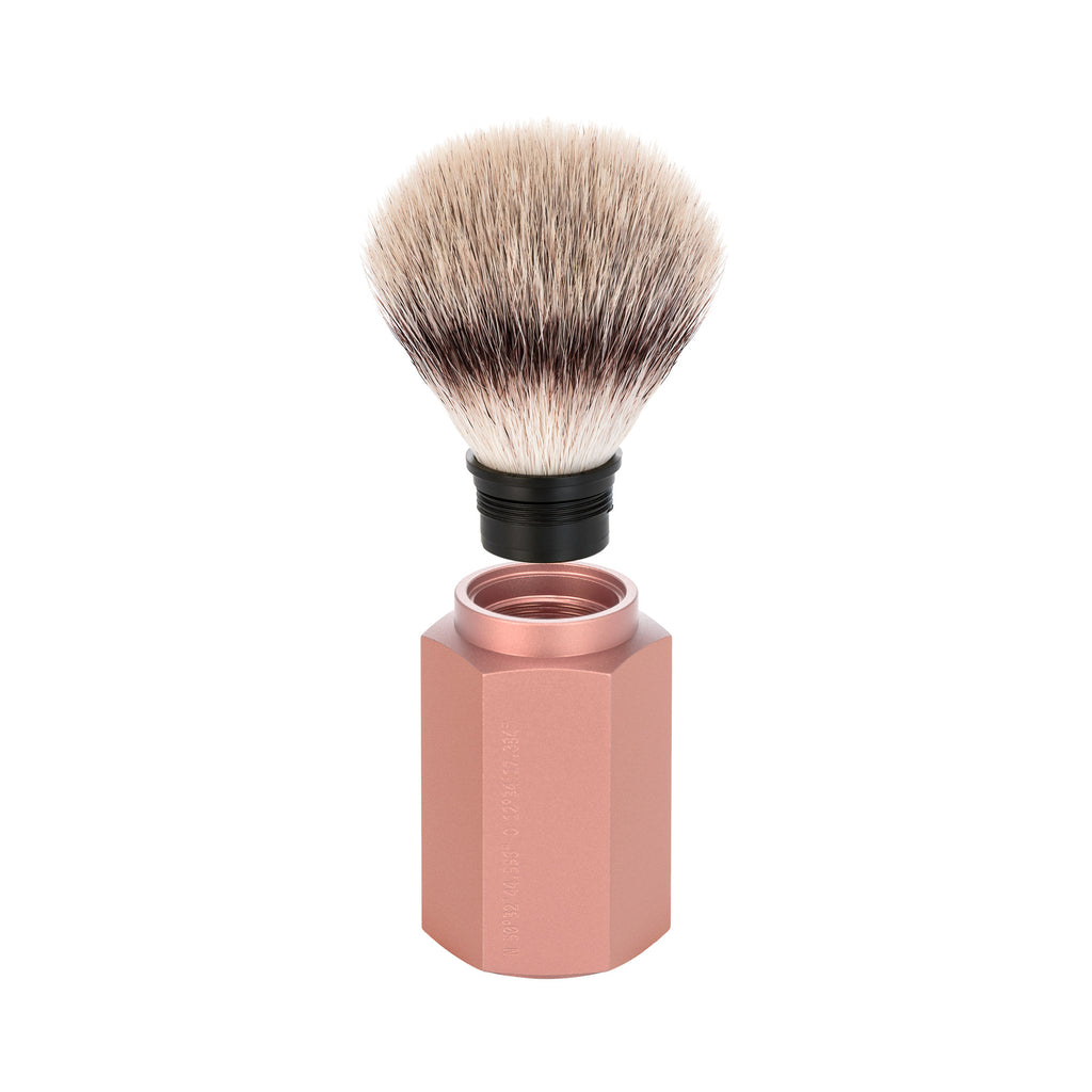 MÜHLE Hexagon Rasierpinsel mit austauschbaren Pinselkopf