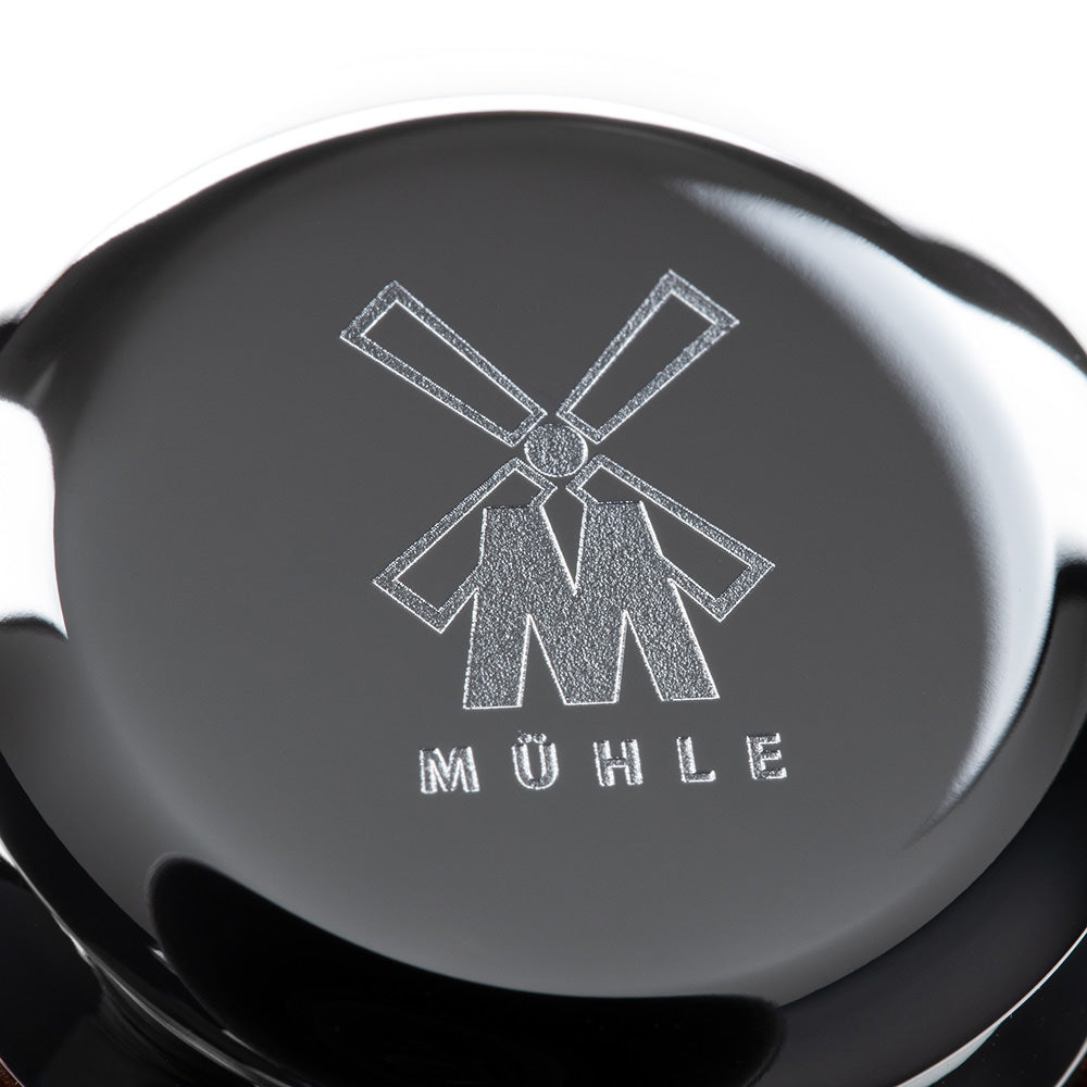 MÜHLE Rasierpinsel PURIST - Griff aus Maserbirke