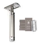 MÜHLE Rasierhobel TRADITIONAL R41 GS Grande - offener Kamm - Edelstahl