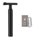 MÜHLE Rasierhobel ROCCA - Edelstahl/Schwarz, DLC