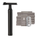 MÜHLE Rasierhobel ROCCA - Edelstahl/Schwarz, DLC