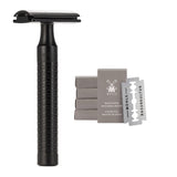 MÜHLE Rasierhobel ROCCA - Edelstahl/Schwarz, DLC