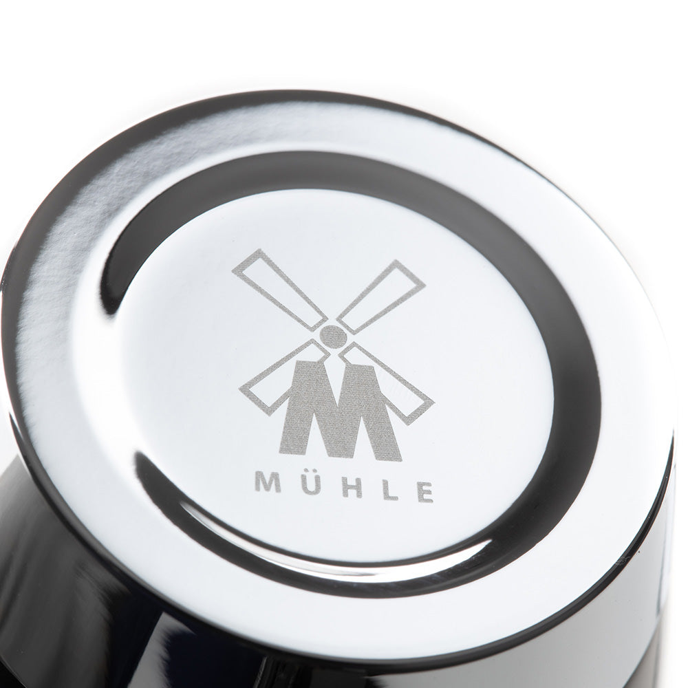 MÜHLE Rasierpinsel STYLO gestockte Buche Logogravur