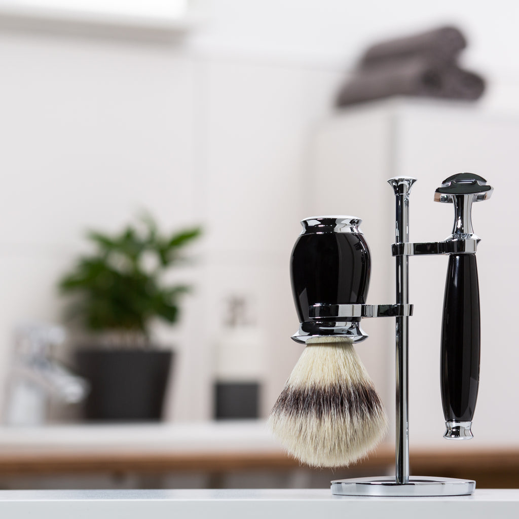 MÜHLE Purist Edelharz Schwarz im Bad