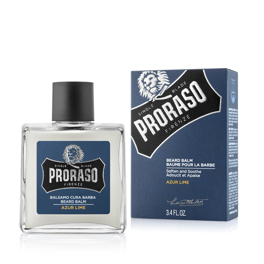 Proraso SINGLE BLADE Beard Balm - Bart Balsam Azur Lime online bestellen