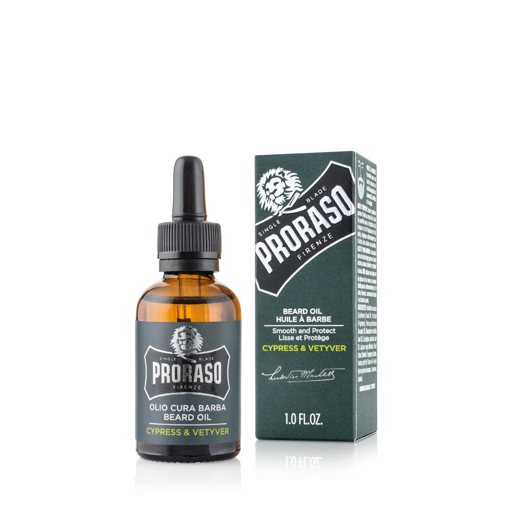 Proraso Bartöl Cypress & Vetyver hier im Online Shop