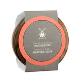 MÜHLE Rasierseife in Holzschale - Grapefruit & Mint 65g