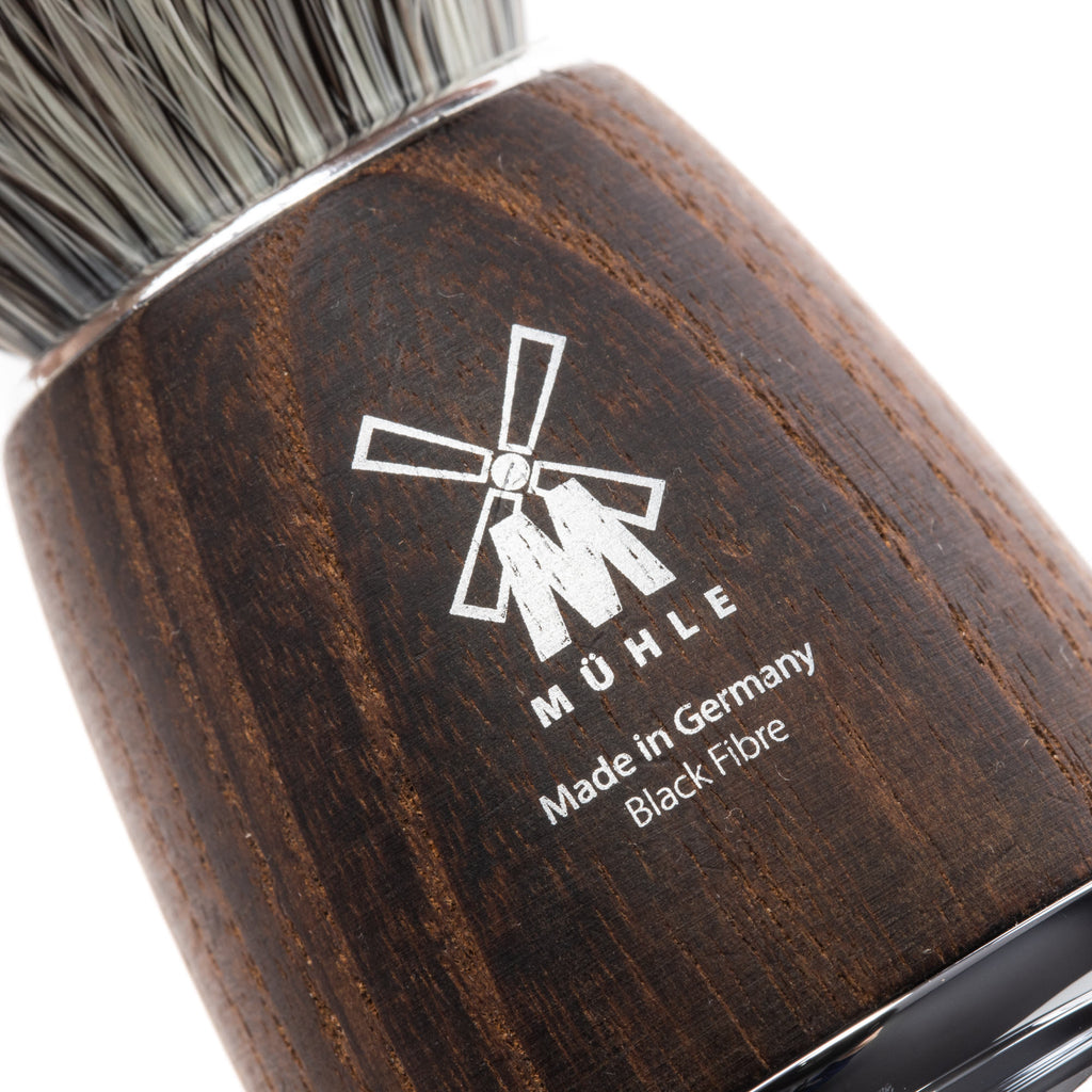 MÜHLE Rytmo Esche gedämpft Rasierpinsel Detail