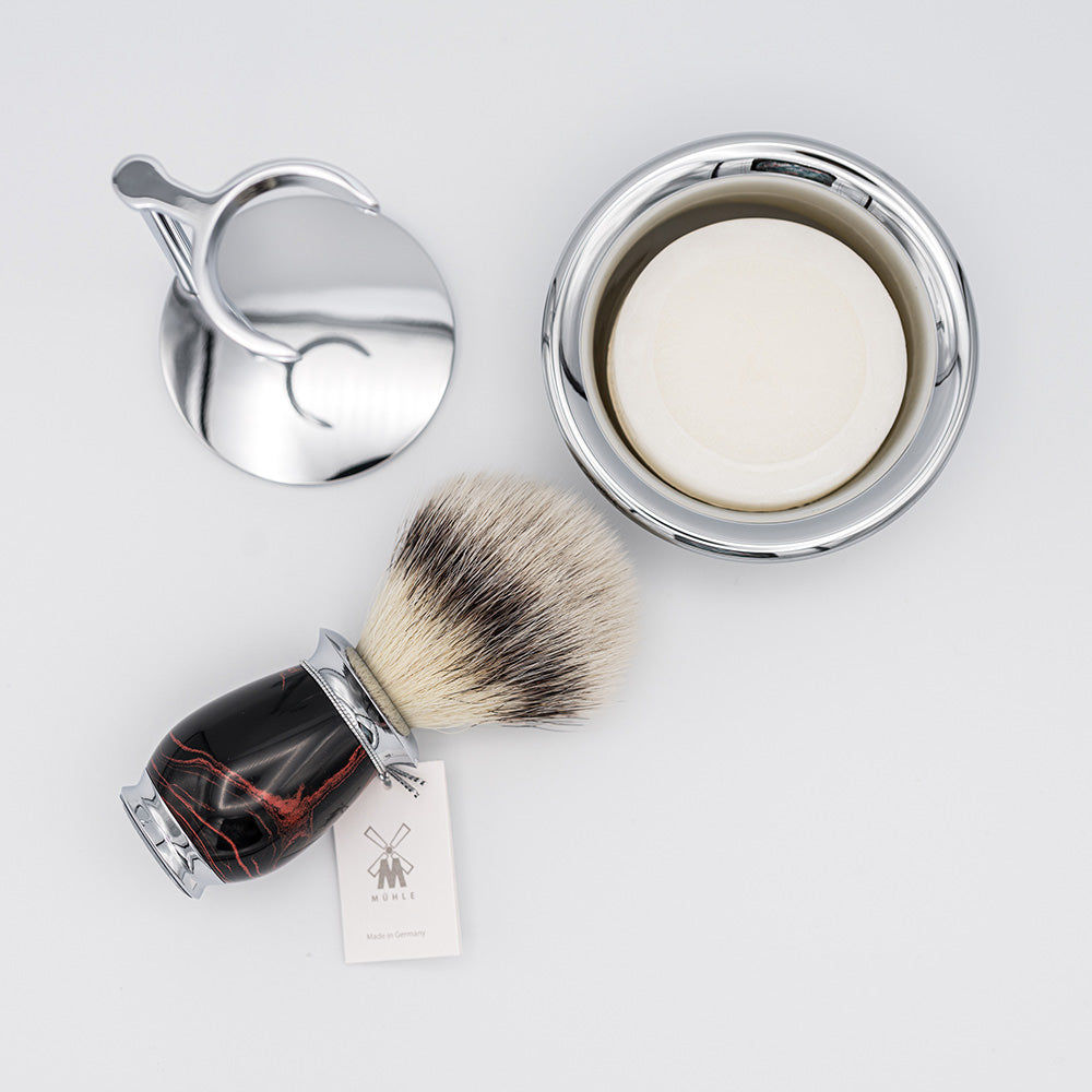 Rasierpinsel Set PURIST Ebonit von MÜHLE hier günstig kaufen