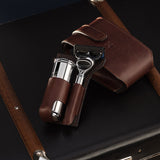 MÜHLE Reiserasierset mit Gillette® Fusion™ und Rasierpinsel