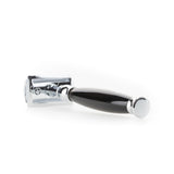 MÜHLE Sophist Rasierhobel aus echtem Horn Rückseite