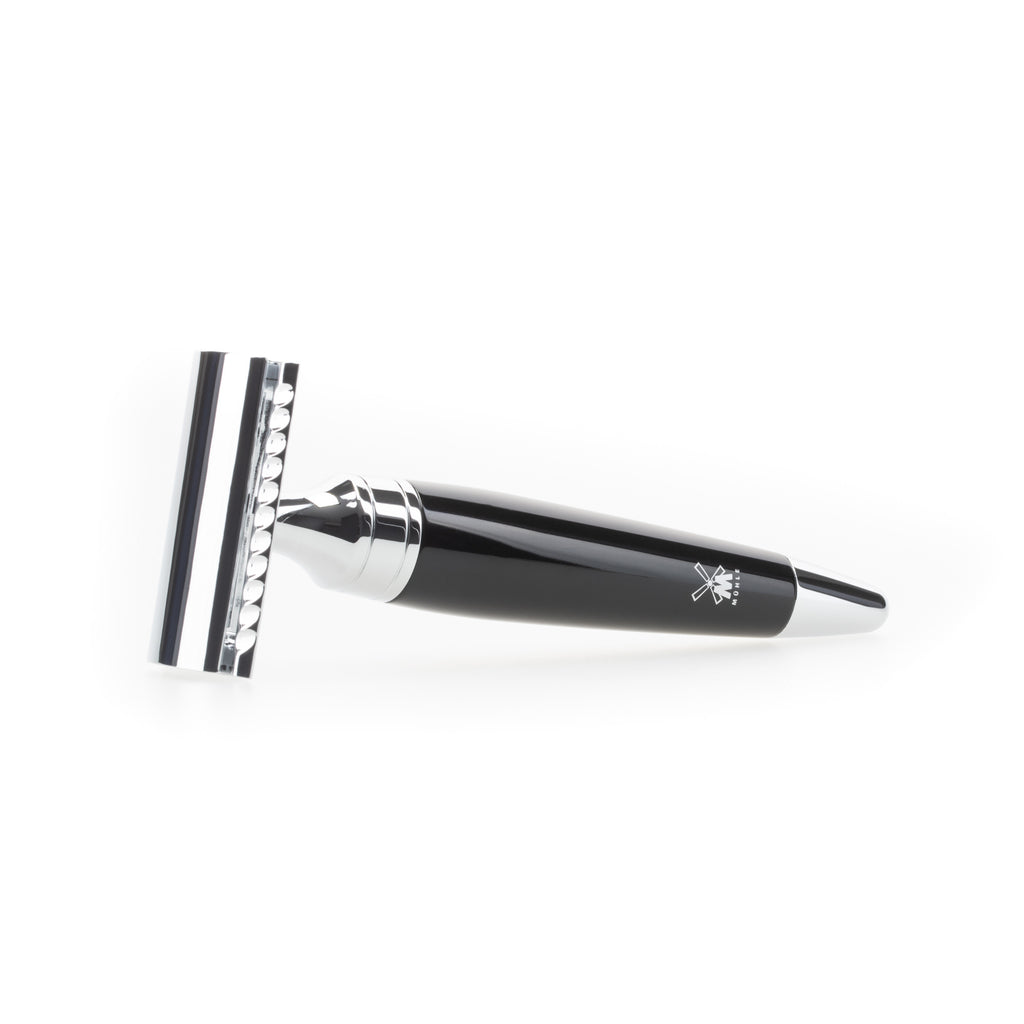 MÜHLE Stylo Edelharz Schwarz Rasierhobel