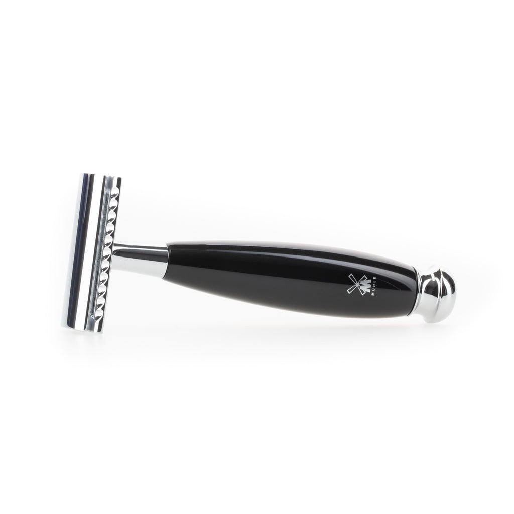 MÜHLE Vivo Rasierhobel Edelharz Schwarz