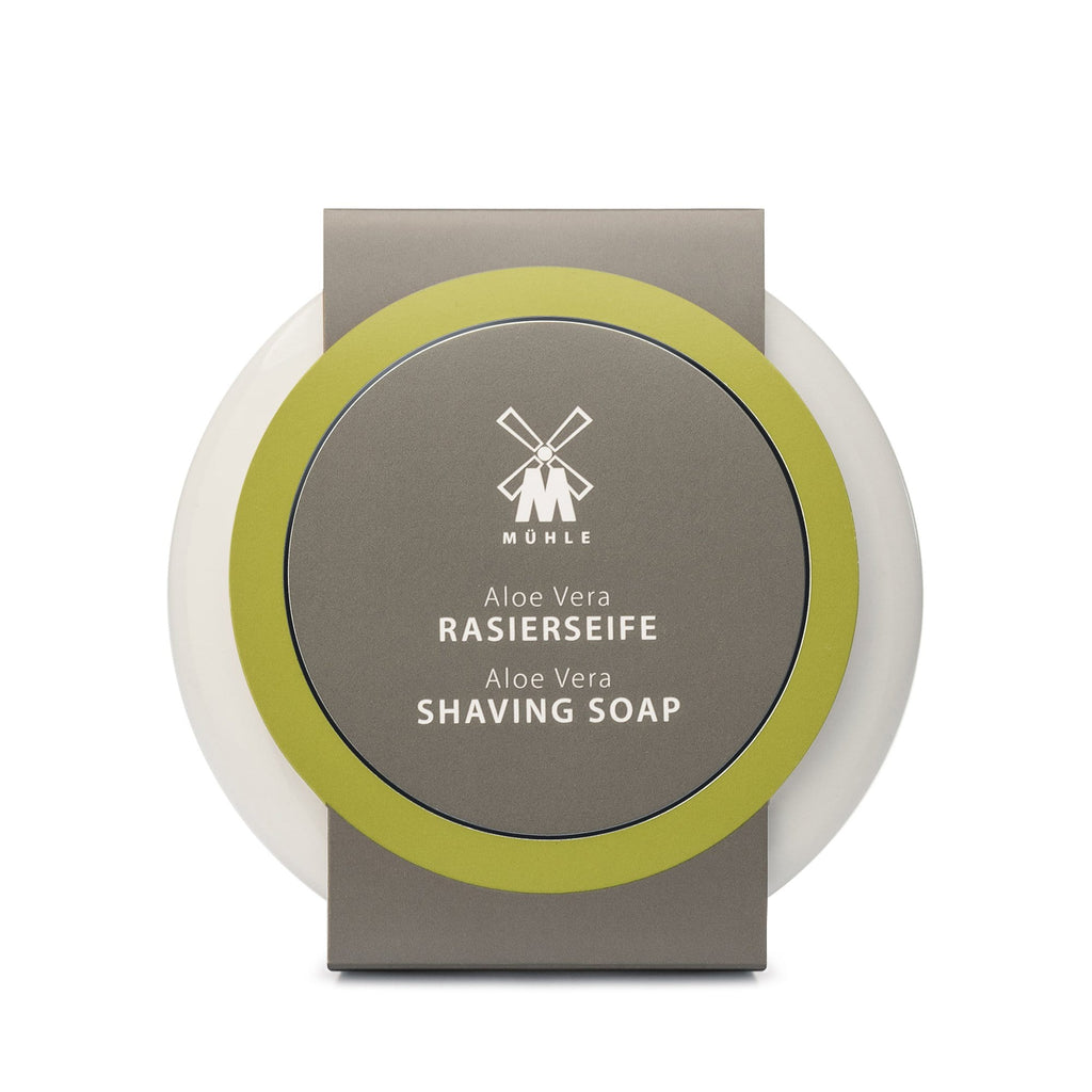 MUEHLE Rasierprodukte Rasierseife 65g von MÜHLE - in Porzellanschale - mit Aloe Vera - für sensible Hauttypen