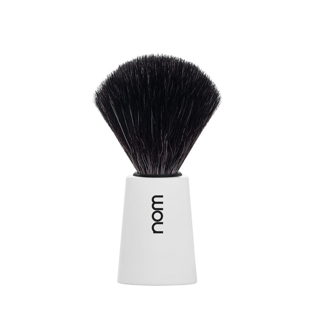 nom Rasierpinsel nom Rasierpinsel CARL - Black Fibre - Gr. M - Kunststoff Weiß
